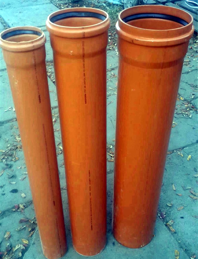 Трубы ПВХ для наружной канализации 110
